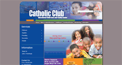 Desktop Screenshot of catholicclub.org